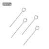 Unique Bargains DIY Craft Necklaces Bracelets Earrings Jewelry Making Iron 21 Gauge Eye Pins 200 Pcs - 3 of 4