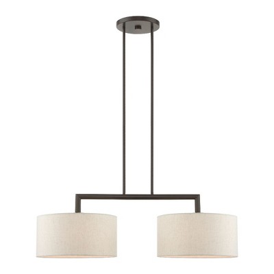 Livex Lighting Meridian 2 - Light Chandelier in  English Bronze
