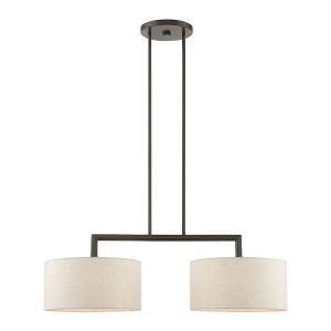 Livex Lighting Meridian 2 - Light Chandelier in  English Bronze - 1 of 1