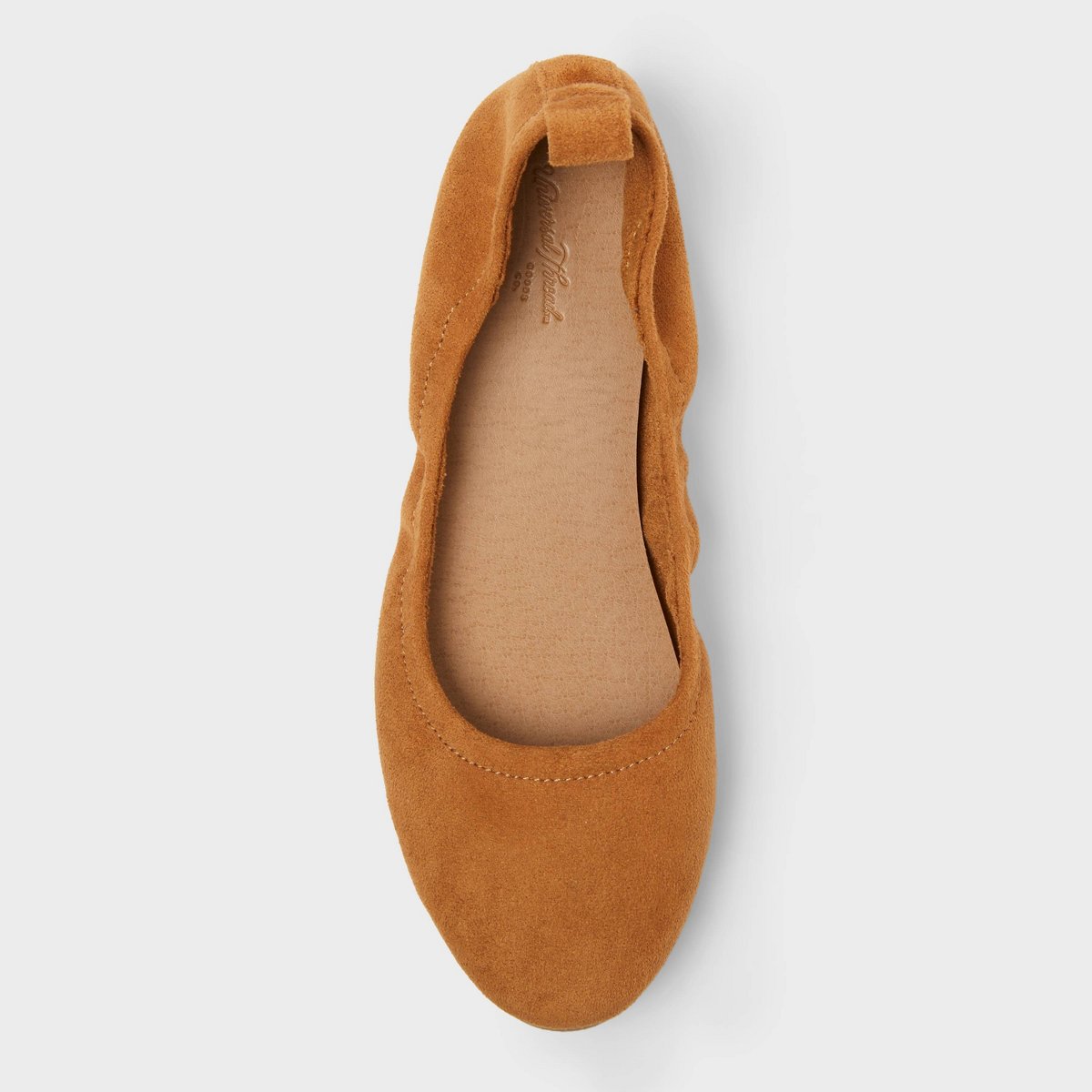 Обувь Universal Thread Women's Zaza Flats - Universal Thread™ Cognac 9 — фото 3
