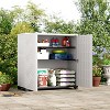 Decksplore Outdoor Storage Shed Weather Resistance, Horizontal Outdoor Storage Box Waterproof for Garden, Patios, Backyards - 3 of 4