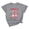 Simply Sage Market Land Of The Free Cherries Garment Dyed Tee - 2 of 4