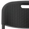 Elama 4 Piece Indoor and Outdoor Rattan Folding Chair - 3 of 4