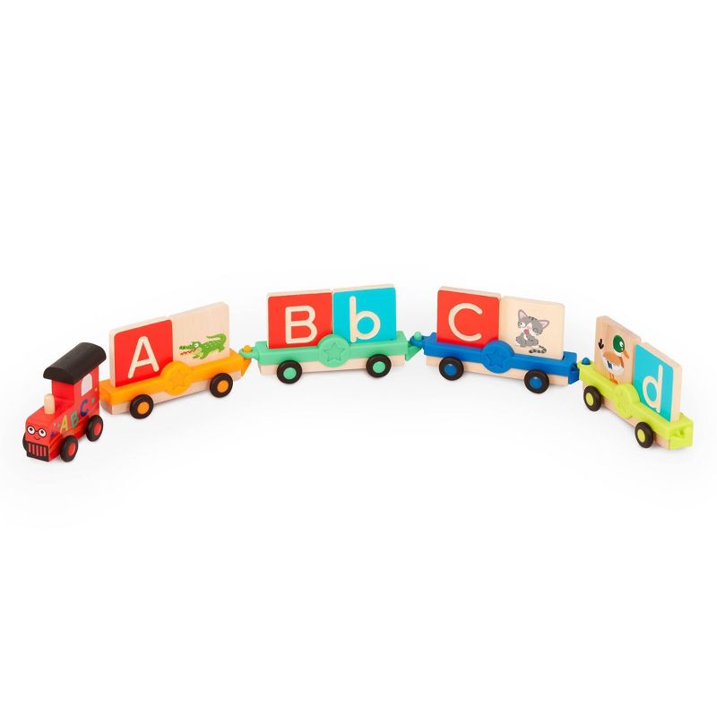 Battat Education ABC Railway Alphabet Learning Train Set, 4 of 11