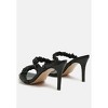 Qualie Ruched Strap Stiletto Sandals Women - 3 of 4