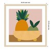 Amanti Art Graphic Fruit Bowl III by Regina Morre Framed Wall Art Print - 4 of 4