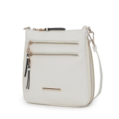 MKF Collection Angelina Crossbody Shoulder Women's Handbag Vegan Leather Purse by Mia K