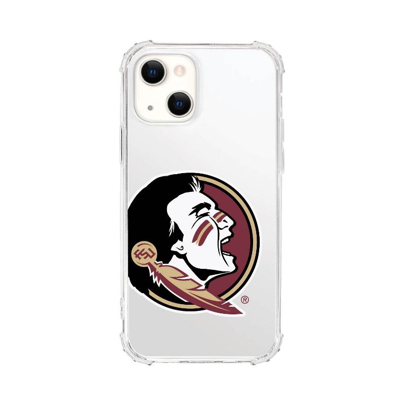 NCAA Florida State Seminoles Clear Tough Edge Phone Case - iPhone 13 mini, 1 of 5