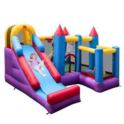 Costway Inflatable Bounce House Kids Jumping Playhouse Indoor & Outdoor  Without Blower : Target