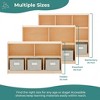 Guidecraft EdQ 2-Shelf 5-Compartment Storage 30": Kids' Wooden Shelving for Books and Toys - Classroom Educational Furniture - 4 of 4