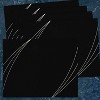 Great Papers Petal Touch Certificate Holders 9.34" x 12" Modern Black 5/Pack (2019002) - 4 of 4