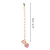 Unique Bargains Butterfly Heart Cup Chain Charm Water Cup Pendant 1 Pc - 2 of 4