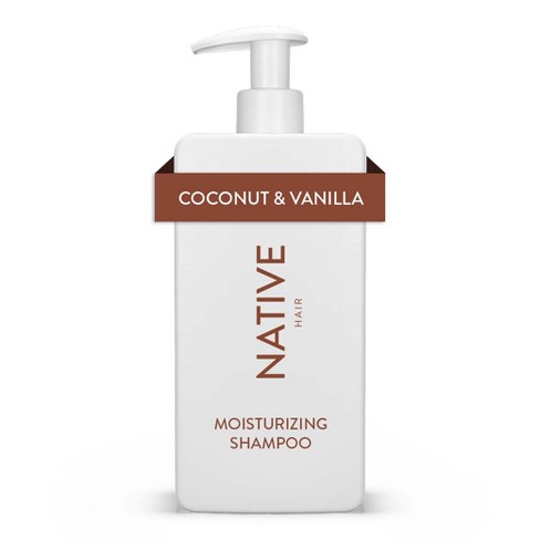 Native Coconut & Vanilla Moisturizing Vegan Shampoo Sulfate, Paraben And  Silicone Free - 16.5 Fl Oz : Target