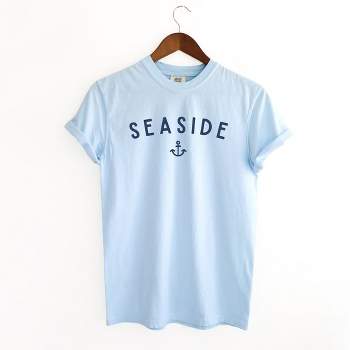 Simply Sage Market Women's Seaside Anchor Short Sleeve Garment Dyed Tee