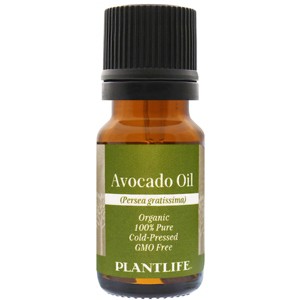 Plantlife Avocado Carrier Oil – Cold-Pressed, Non-GMO & Gluten-Free – Hydrating & Nourishing for Skin, Hair & Personal Care - 1 of 4