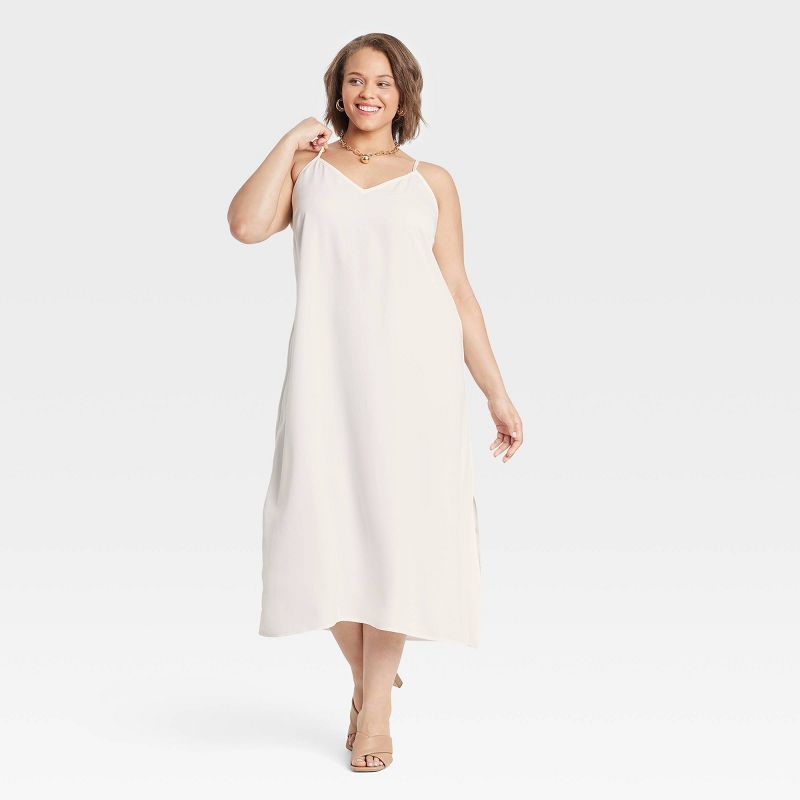 Women's Midi Slip Dress - A New Day™, 1 of 10