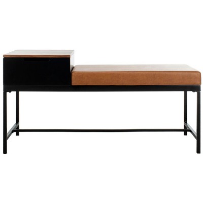 Maruka Bench with Storage  - Safavieh