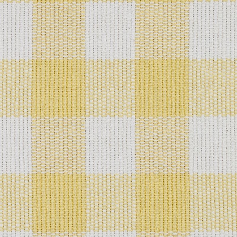 Park Designs Buffalo Check Yarn Yellow Placemat Set of 4, 3 of 4