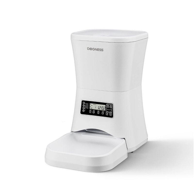 Dogness Automated Pet Feeder - 7L - White, 1 of 8