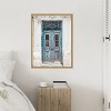 Amanti Art Blue Door Naxos by Bella Eve Canvas Wall Art Print Framed - 4 of 4
