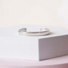 Baby Girls' Detailed Edge Cuff Bracelet Sterling Silver - In Season Jewelry - 4 of 4