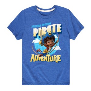Boys' - Santiago of The Sea - Another Awesome Pirate Adventure Short Sleeve Graphic T-Shirt - 1 of 4
