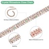 Unique Bargains Durable Rhinestone Chain Multipurpose Use Beaded Trim 1 Pc - 2 of 4