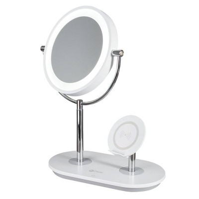 Target magnifying outlet mirror