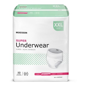 McKesson Disposable Underwear, Moderate - 1 of 3