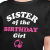 Girls' - Barbie - Sister of The Birthday Girl Short Sleeve Graphic T-Shirt - 2 of 4