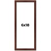 PosterPalooza | Panoramic Classic Modern Brown Frame - UV Acrylic, Foam Board Backing, Hanging Hardware - 2 of 4