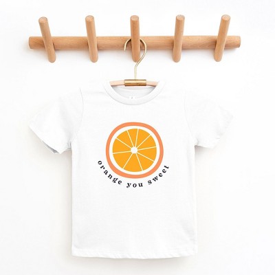 The Juniper Shop Orange You Sweet Toddler Short Sleeve Tee