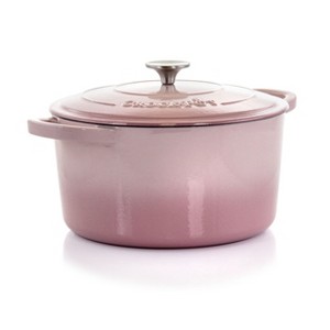 Crock-Pot Artisan 2 Piece 7 Quarts Enamled Cast Iron Dutch Oven - 1 of 4