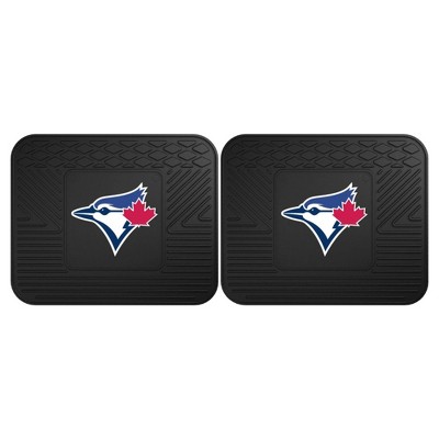 MLB Toronto Blue Jays Back Seat Car Mat Set - 2pc
