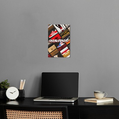 Sneakerhead Collection Multicolor Canvas Wall Art 10" x 15"