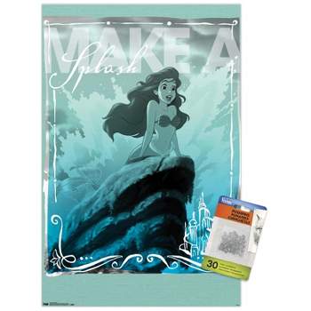 Trends International Disney The Little Mermaid - Ariel - Splash Unframed Wall Poster Prints