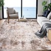 Coucheta Machine Washable Vintage Rug, Non-Slip&Stain-Resistant, Low Pile Carpet for Living & Dining Room, Bedroom, Hallway &Office - 2 of 4