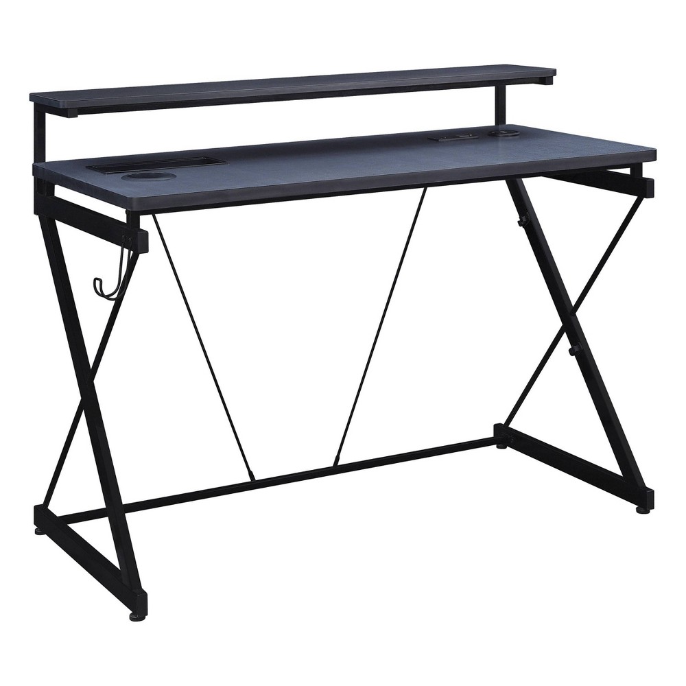 Emulator Gaming Desk Black - OSP Home Furnishings