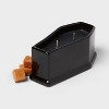 2 Wick Casket Shaped Filled Wax Candle Bourbon Casket 8oz - Threshold™ - 3 of 4