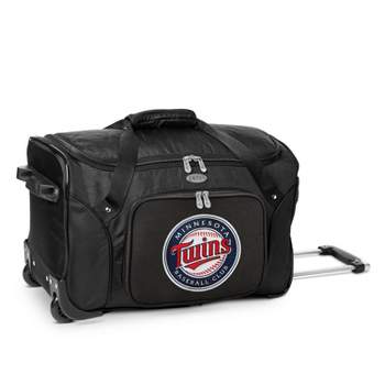 MLB Minnesota Twins 22" Rolling Duffel Bag
