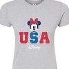 Women's - Disney - Minnie USA Juniors Fitted Graphic T-Shirt - image 2 of 3