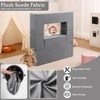 6-Pcs Modular Kids Play Sofa, Kids Convertible Sofa, Removable Cover, for Playroom, Bedroom - 4 of 4