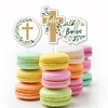 Big Dot of Happiness Baptism Elegant Cross - DIY Shaped Religious Party Cut-Outs - 24 Count - 3 of 4