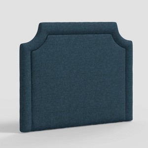 Twin Charlie Notched Border Stick-on-the-Wall Dorm Headboard - Threshold™ - 1 of 4