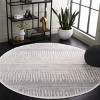 Mila MIL234 Power Loomed Indoor Area Rug - Beige/Blue - 6'7" Round- Safavieh - 2 of 3