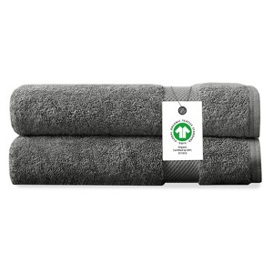 Delara 100% Organic Cotton Soft, Quick Dry & Ultra-Absorbent Hand Towel (Pack of 2) - 1 of 4