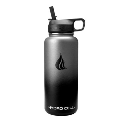 32oz Graphite/black Hydro Cell Wide Mouth Stainless Steel Water Bottle ...