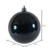 Vickerman Midnight Blue Ball Ornament - 2 of 4