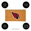 Evergreen NFL Arizona Cardinals Logo Natural Coir 28 x 16 Inches Indoor Outdoor Doormat - 4 of 4