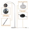 Dovelina Arch Floor Lamp with Glass Shade Adjustable Arc Lamp - 4 of 4